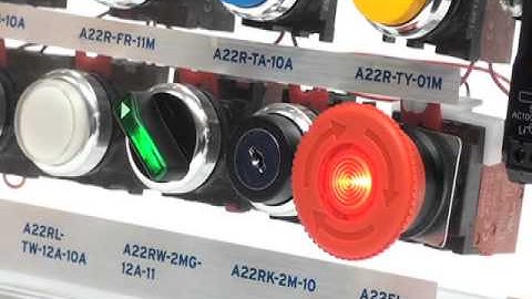 Omron A22R M22R Pushbuttons