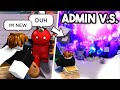 i Pretended to be a NOOB then used ADMIN COMMANDS.. (Roblox The Strongest Battlegrounds)