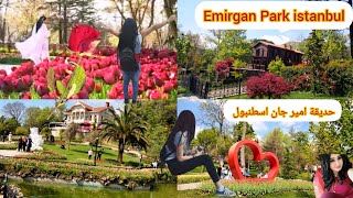 حديقة اميرجان اسطنبول - مناظر طبيعية 2023 - Emirgan istanbul Park - طبيعة طرابزون وسويسرا #nature