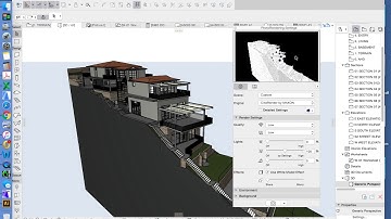 ArchiCAD 21 tutorial part 30 - photorender settings