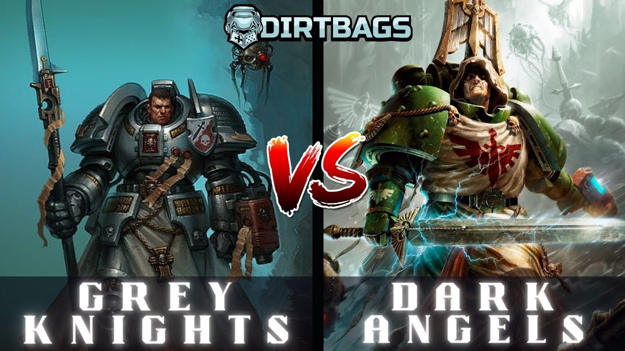 Grey Knights vs Dark Angels Competitive Arks Of Omen Warhammer 40k