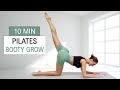 10 MIN Pilates Booty Workout | Butt Lift + Round Booty | Low Impact | No Equipment, No Repeat