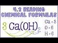 Decoding Chemical Formulas and Molecule Structures