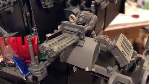 Kitbashed Ork Stompa