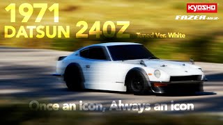 KYOSHO FAZER Mk2 FZ02 Series 1971 DATSUN 240Z Tuned Ver. White