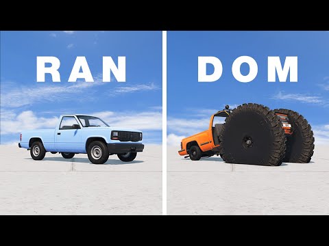 Every Time I Crash The Car Parts Get Randomized 