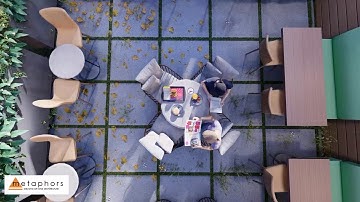 Cafeteria 3D Rendering