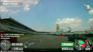 TOURISTENFAHRTEN HOCKENHEIMRING 25.08.2019 FORD FIESTA ST PERON S2PRO