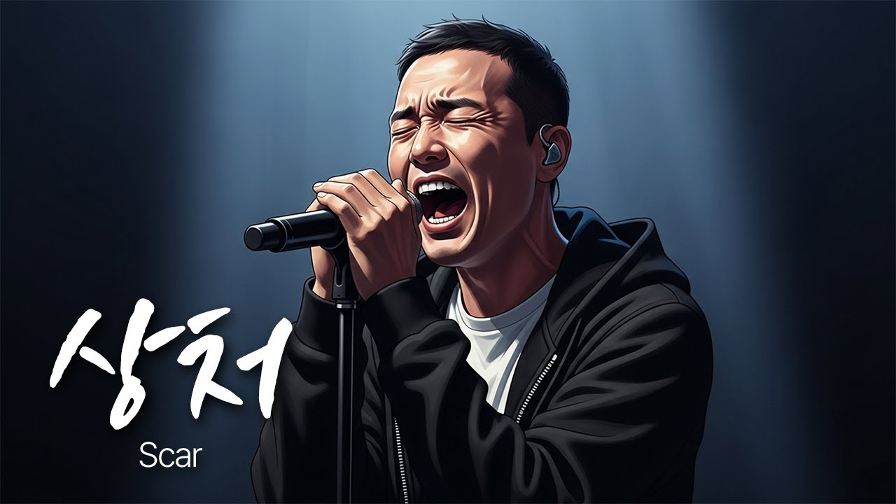 「상처」 후회와 고독의 정통 락발라드 / 유일무이 락발라드 Created with AI