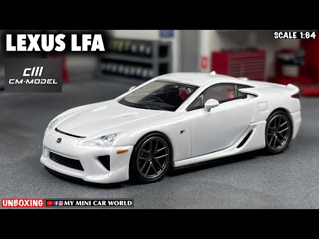 MY MINI CAR WORLD』UNBOXING CM MODEL 1/64 LEXUS LFA - YouTube
