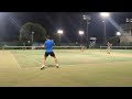ITF最高8位でも、さすがにフォアなら押せるのでは?という動画