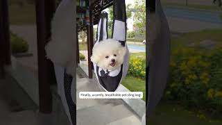 Secure, adjustable, and oh-so-easy to carry!Your pup will love it, and so will you! Secure, adjustable, and oh-so-easy to carry!Your pup will love it, and so will you!