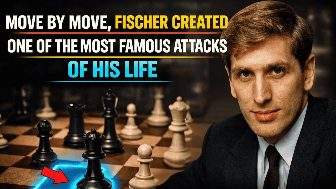 Fischer's Ruthless Kingside Onslaught Shatters Larsen! Epic 1966 Chess Massacre You Can't Miss