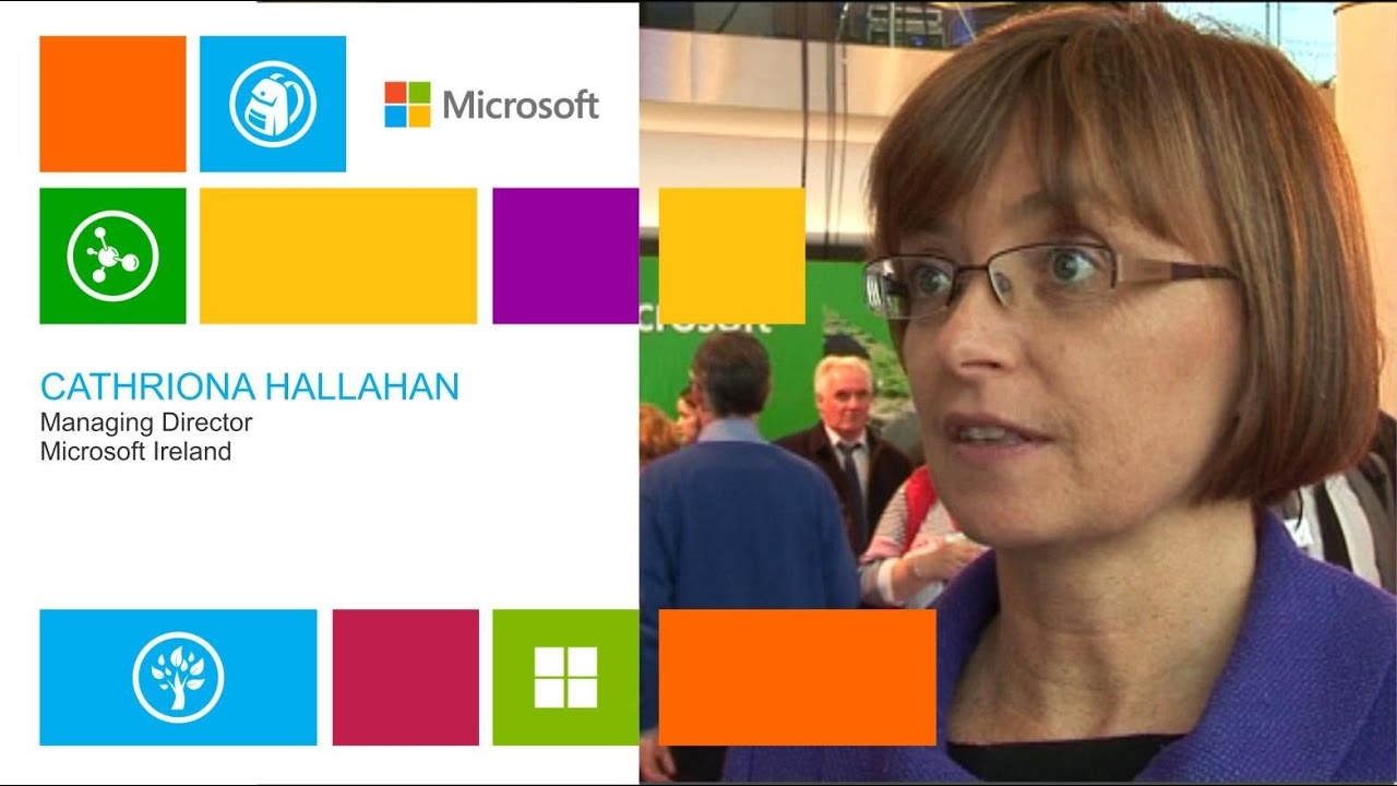 Cathriona Hallahan - Managing Director - Microsoft Ireland - YouTube