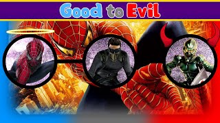 Spider-Man (Raimiverse) Characters: Good to Evil Ranking