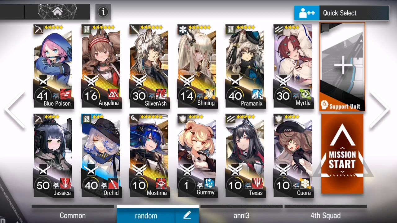 [Walkthrough] Arknights - Chapter 6 - H6-2 - Supporters MVP!