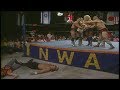 NWA Ric Flair and The Four Horsemen DESTROY The Road Warriors 06/21/1986