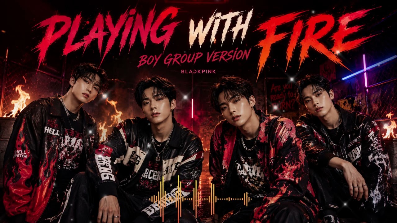 BLACKPINK - '불장난 PLAYING WITH FIRE  COVER - BOY GROUP VERSION