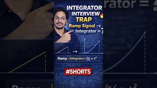 What happens when we give RAMP signal to Integrator Block in simulink #interview #placement #telugu