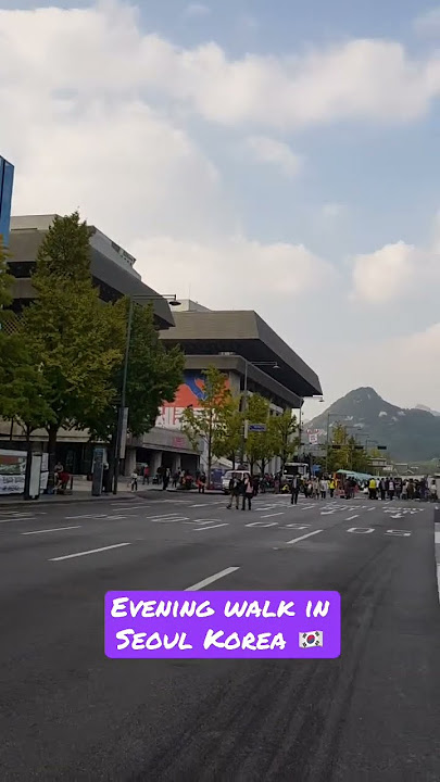 Seoul street #shortvideoviral #shorts #shortsfeed #tiktok #short #seoul #korea #bts #btsarmy #viral