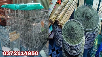 Bán Lợp Bẫy Ếch, Bẫy Cua, Bẫy Cá, Bẫy Chuột, Trúm Lươn, Cần Câu Ếch, Câu Cá Lóc, Dớn Chặn Mương Suối