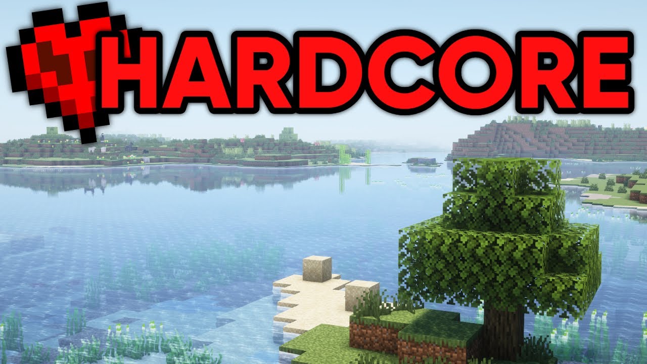 Starting a hardcore Minecraft world - YouTube