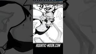 How I do clean digital inking for manga and comic book art May 29 2025