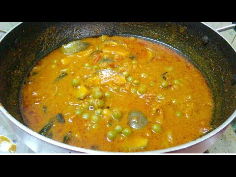 பட்டாணி குழம்பு செய்வது எப்படி/ How To Make Pattani Kozhambu/South Indian Recipe