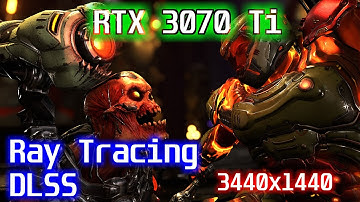 DOOM Eternal Ray tracing: ON / DLSS: Performance / RTX 3070 Ti / Nightmare (Part III)