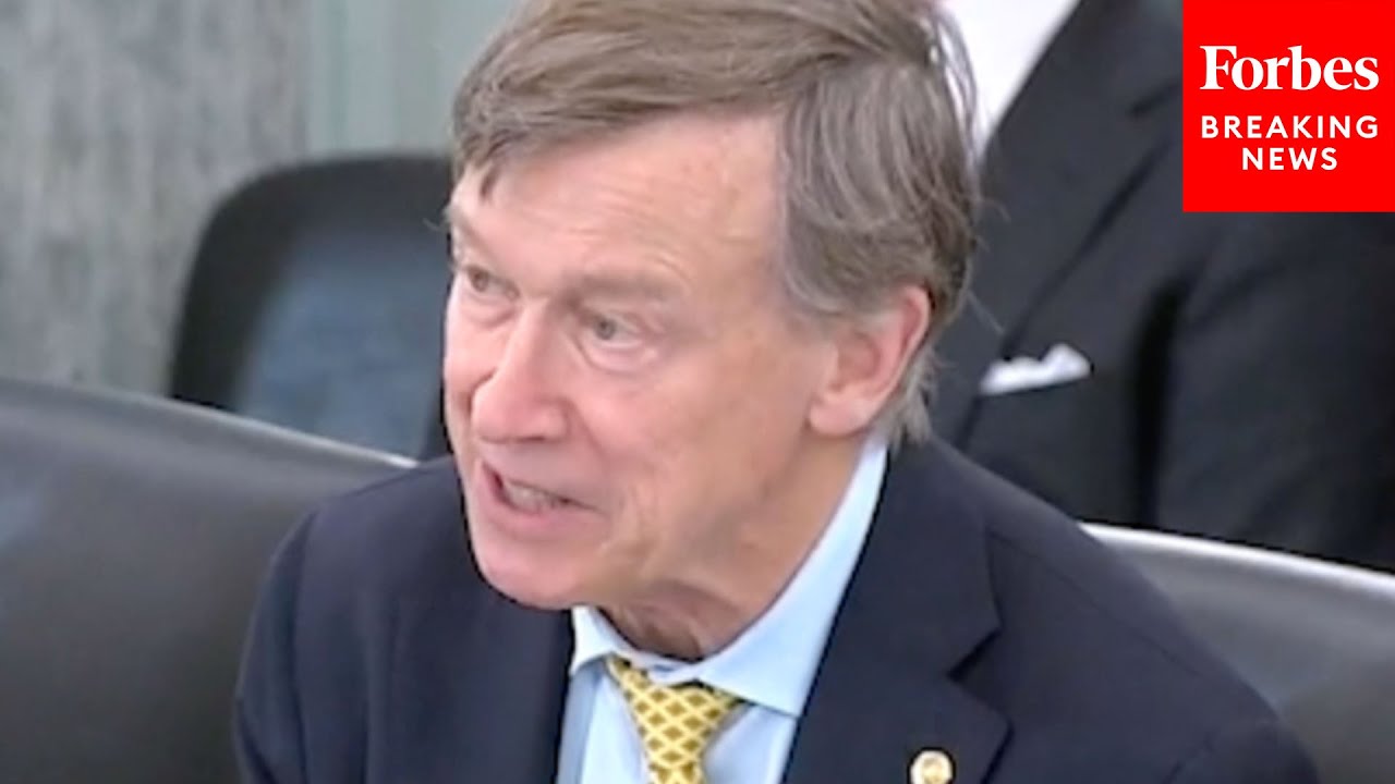 John Hickenlooper Leads Senate Commerce Committee Hearing On Data Security