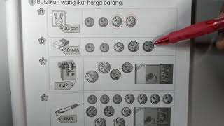 Buku Aktiviti Matematik Jilid 2 Tahun 1 Aktiviti 3 No.1 Muka Surat 19 KPM