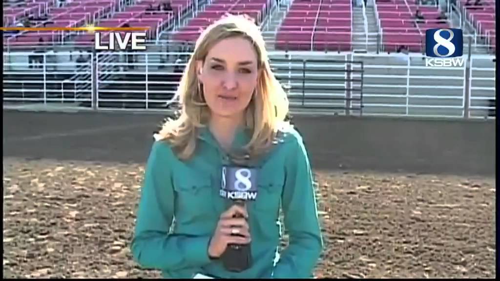 Bull riding bucks off before California Rodeo Salinas