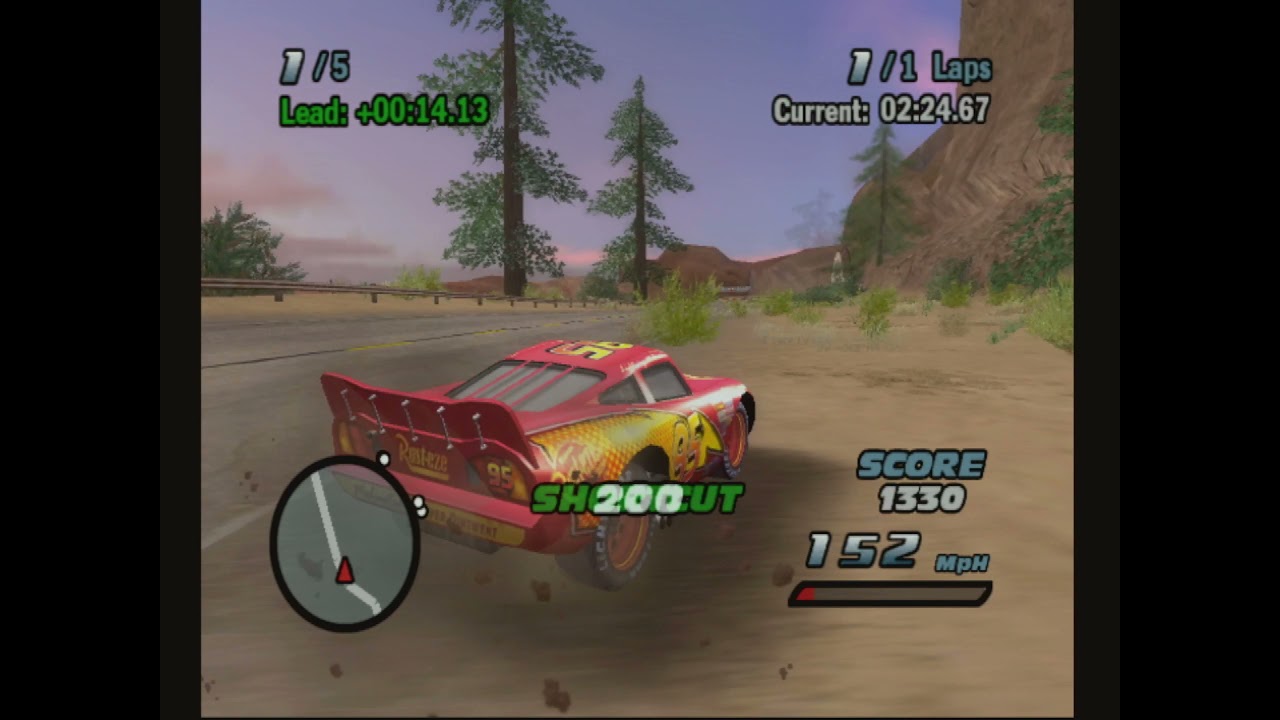 Disney-Pixar Cars (E3 2006) (May 9, 2006 prototype) - Full Playthrough