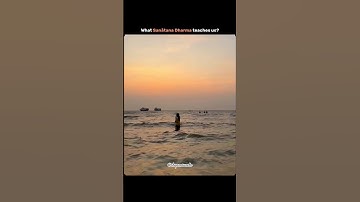 What sanatan dharma teaches us? ||whatsapp status || #sanatan #krishna #shorts #shortsfeed #ytshorts