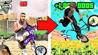 PASO de BIKER POBRE a MILLONARIO en GTA 5!