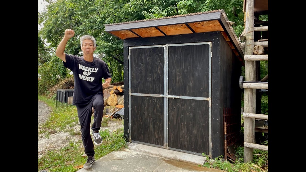 スチール扉 DIY 小屋 倉庫などに 引取限定 愛知西部 トビラ ドア WOW SUMMER82「扉DIY」 - YouTube