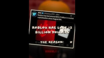 ROBLOX HAS LOST ROUND 12 BILLION DOLLARS #roblox #freeschlep #edit #manga #aura #memes #shorts #fyp