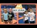 HAVING A BLAST AT SKYZONE