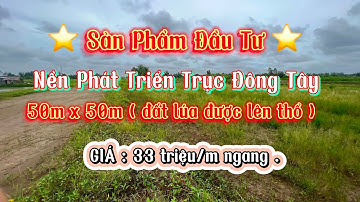 ⭐️ BÁN ĐẤT MẶT TIỀN TRỤC PHÁT TRIỂN ĐÔNG TÂY Ở MỸ XUYÊN SÓC TRĂNG #bđs_đầu_tư #bdssoctrang
