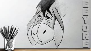 How to Draw Eeyore | Winnie the Pooh