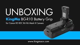 Unboxing Kingma BG-R10 battery grip for Canon R5,R5C,R6,R6ii