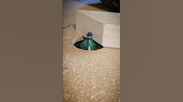 45° Chamfer On Softwood With Trend 1/2" Router Bit #trendtools #router #youtubecreatorcommunity