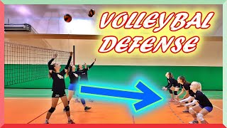 HOW TO PLAY BETTER VOLLEYBALL DEFENSE