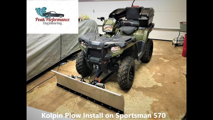 Kolpin Switchblade ATV Plow System - 707018, ATV Implements at Sportsman's  Guide