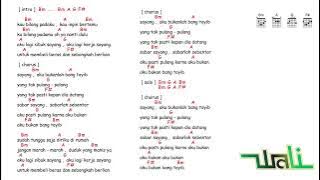 kunci gitar & lirik lagu | Wali - aku bukan bang toyib