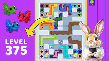 Gecko Out Level 375 Solution Walkthrough