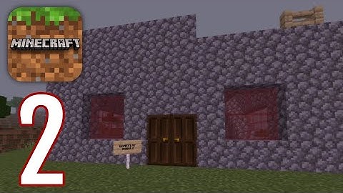 Minecraft - Survival - Gameplay Walkthrough PART 2 (iOS,Android)