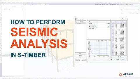 Learn how to perform seismic analysis in S-TIMBER