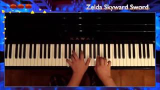 Video thumbnail of "Zelda Skyward Sword HD - Lumpy Pumpkin Day, Piano"