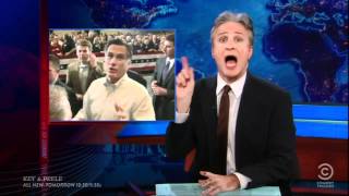 Jon Stewart Versus Cable News on Rush Slut Kerfuffle screenshot 4